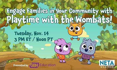 Engage Families In Your Community With Playtime With The Wombats! | NETA